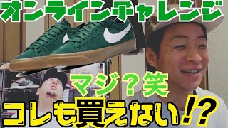 【オンラインチャレンジ】NIKE SB ZOOM BLAZER LOW PRO GT QS