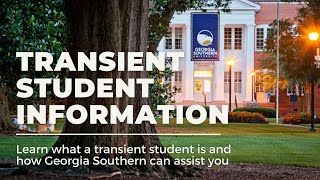 Transient Student Information