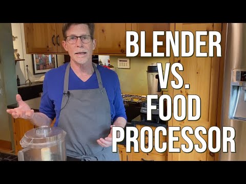 Can you Liquidise in a food processor?