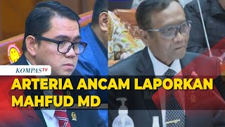 Arteria Ancam Laporkan Mahfud MD