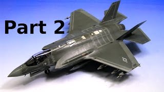 F-35A Lightning II Academy 1:72 Jet Fighter Mode - Part 2