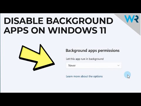 How to Disable Background Apps in Windows 11 [2023]