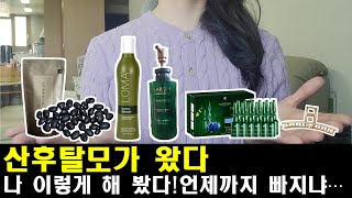 산후탈모 이정도라고 왜 아무도 안 알랴줌?ㅣ소듕한 내 머리카락 지키려고 내가 한 것들