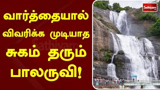 வார்த்தையால் விவரிக்க முடியாத சுகம் தரும் பாலருவி! | Waterfall | SathiyamTV