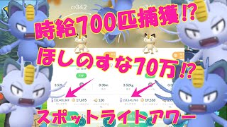 1時間70万すな⁉700匹捕獲⁉ スポットライトアワー