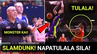 SIGAWAN lahat sa Monster Dunk ni Kai Sotto! Napatulala nalang ang mga kalaban!