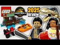 LEGO Jurassic World Rebirth T. rex River Escape (76975) - 2025 Set Review
