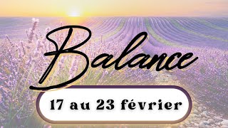 BALANCE ♎️ DU 17 AU 23 FEVRIER I Joie sur cette situation interminable