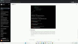 python dict as json