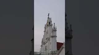 Kerala Fire And Rescue Team work at Manarcadu Church , Kottayam