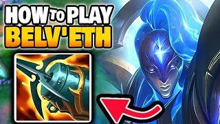 How to play Bel'veth Jungle S14 ( Tempo Jungle Path )