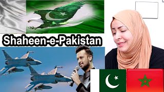 Shaheen e Pakistan - Atif Aslam | Pakistan Air Force Song | Arab Reaction