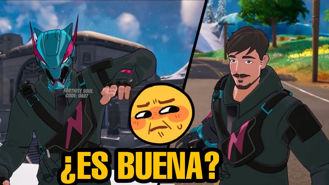 ¿VALE La PENA COMPRAR La SKIN De MR BEAST 6000 En FORTNITE? Gameplay ...