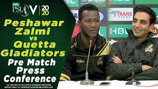 Daren Sammy and Mohammad Akram Pre Match Press Conference | Peshawar Zalmi vs Quetta Gladiators