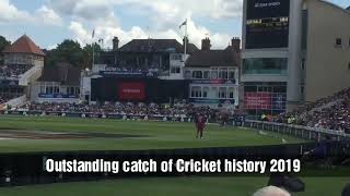 Outstanding catch by sheldon cotrell of west indies of smith icc live match