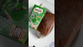 Easiest way on how to make milo popsicle at home🤗 #milo #popsicle