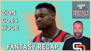 NBA Fantasy Basketball: Breaking Down Zion's Impact & Fantasy Bowl Winners #NBA #fantasybasketball