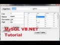 MySQL VB.NET Tutorial 13 : Display selected row from datagridview to TextBox