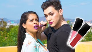 Lipstick That Changes the Way You Talk! (ft. Manny Mua)