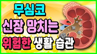 신장을 망치는 잘못된 생활 습관 7가지 반드시 피하세요!｜당신의 신장이 망가지는 이유｜신장(콩팥) 좋아지는 방법｜신장에 좋은음식과 나쁜음식｜하늘건강법