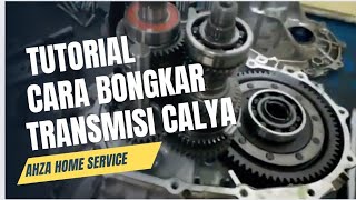 Toyota Calya Cara Bongkar Transaxle Manual #toyotacalya #calyasigraclub