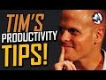 Tim Ferriss's Best Productivity Tips - How to become More Productive