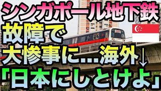 【 海外の反応】故障連発！？やはり...日本製を選んでおけば！シンガポールの中国製の地下鉄車両、故障が多数発覚と言うニュースを見た外国人の反応「えっ、修理に何年もかかるってどういうこなの？」