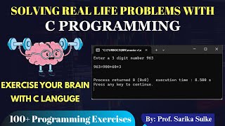 36. Program to print expanded form | C Language Programming exercises | C Language Tutorial