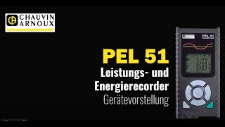 Leistungs- und Energierecorder PEL 51