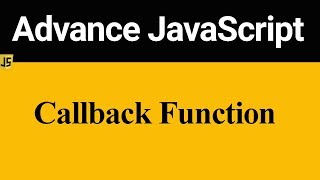 Callback Function in JavaScript (Hindi)