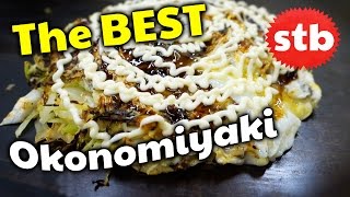 Japanese Food Tour: Best Okonomiyaki in Osaka? // SoloTravelBlog