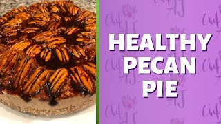 Sugar Free and Flour Free Pie Recipe | Healthy and Vegan with Chef AJ