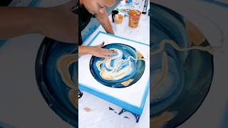 Easy Paint and Water Art #shorts