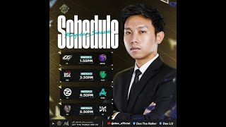 M7 Swiss stage day 4ပွဲစဉ်များ 🇲🇲 cast by Dee