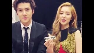 160113 EXO ✪ CECI KOREA INS ♥ 세훈 sehun ｡ red velvet ✧ Irene