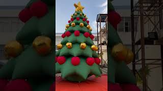 Customized advertising inflatable Christmas tree 7m tall,please follow me for details and questions