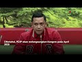 ronny talapessy soal spanduk “megawati ketum ilegal” pengusikan kongres pdip 2025 onenews update