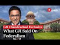 CJI DY Chandrachud LIVE: CJI to Inaugurate Loksatta Lecture Series with Talk on Federalism