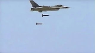 U.S. Air Force F-16 Cluster Drop