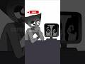 Scary Mr.Fun Computer x Gray #incredibox #sprunki #animation #art #shorts