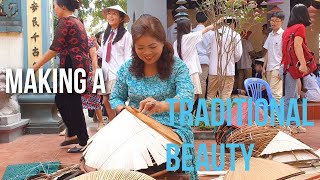 Making a traditional beauty