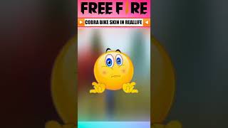 Cobra Bike Skin in Real life😱|Freefire facts|Freefire fact video|FF facts|#shorts#freefirefacts