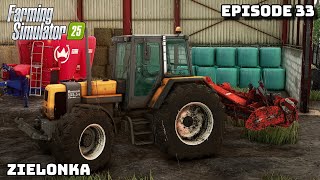 AGRANDISSEMENT DE LA PRAIRIE \u0026 NOURRIT LES ANIMAUX 🐄🍀|  Zielonka | Episode 33 | FS25