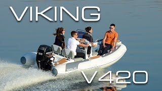 GALA Viking V420 Luxury RIB Tender   Test Drive