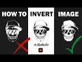 How To Invert Your Image in Illustrator!