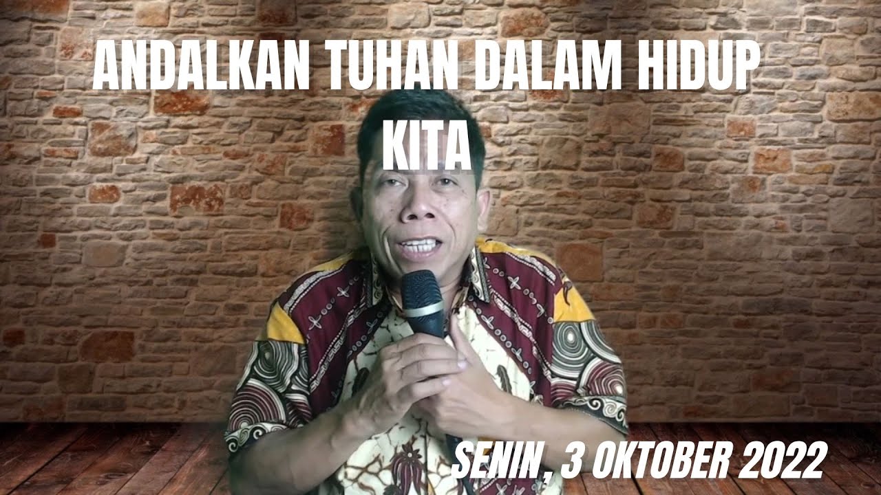 SENIN - RENUNGAN HARIAN - YouTube