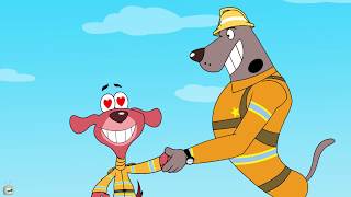 Rat A Tat Worlds Biggest Fireman Funny Animated Doggy Cartoon Kids Show For Children Chotoonz TV