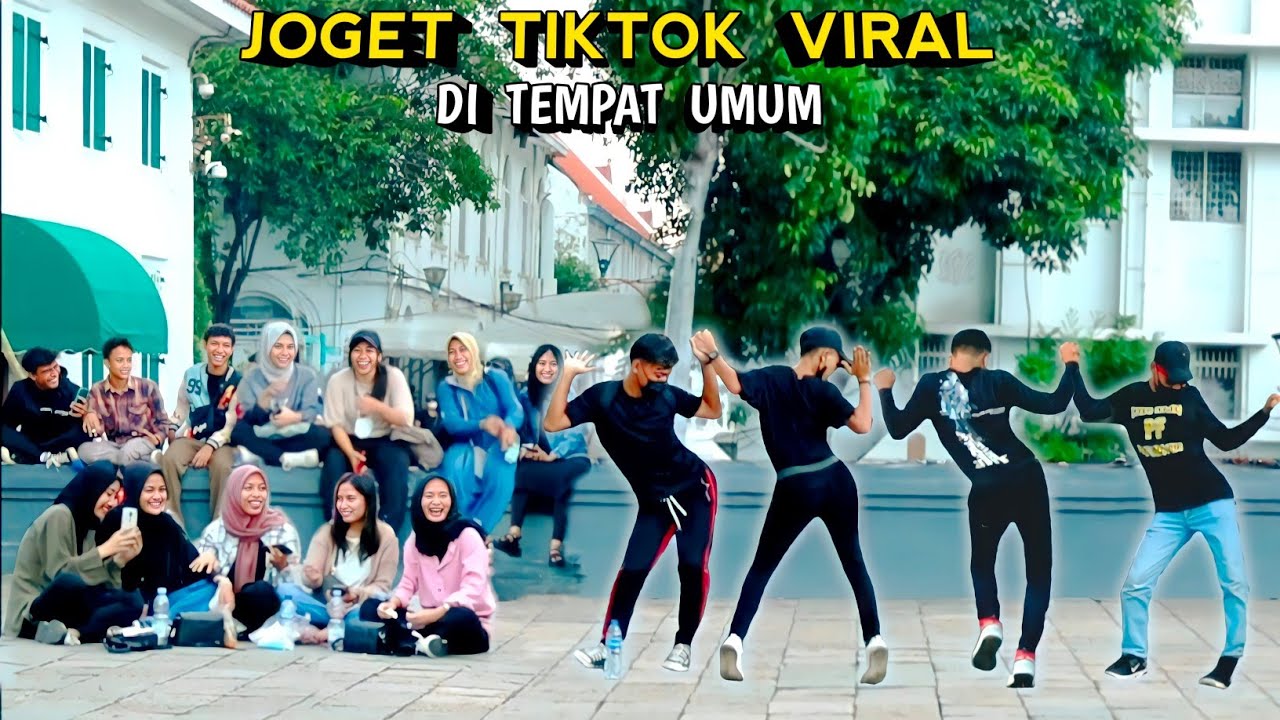 JOGET TIKTOK VIRAL DI TEMPAT UMUM.. NGAKAK PARAH - YouTube