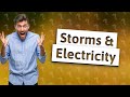 Can storms control electricity?