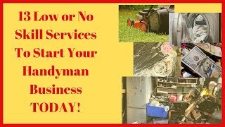 13 Low or No Skill Services To Start a Side Hustle Business Today